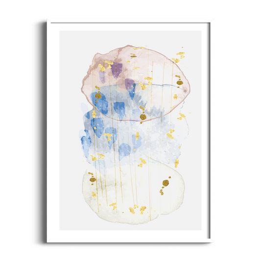 Celestial Shower | Abstract Art Print