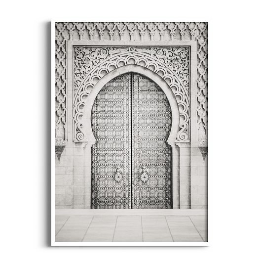 Hassan Mosque | Moroccan Art Print